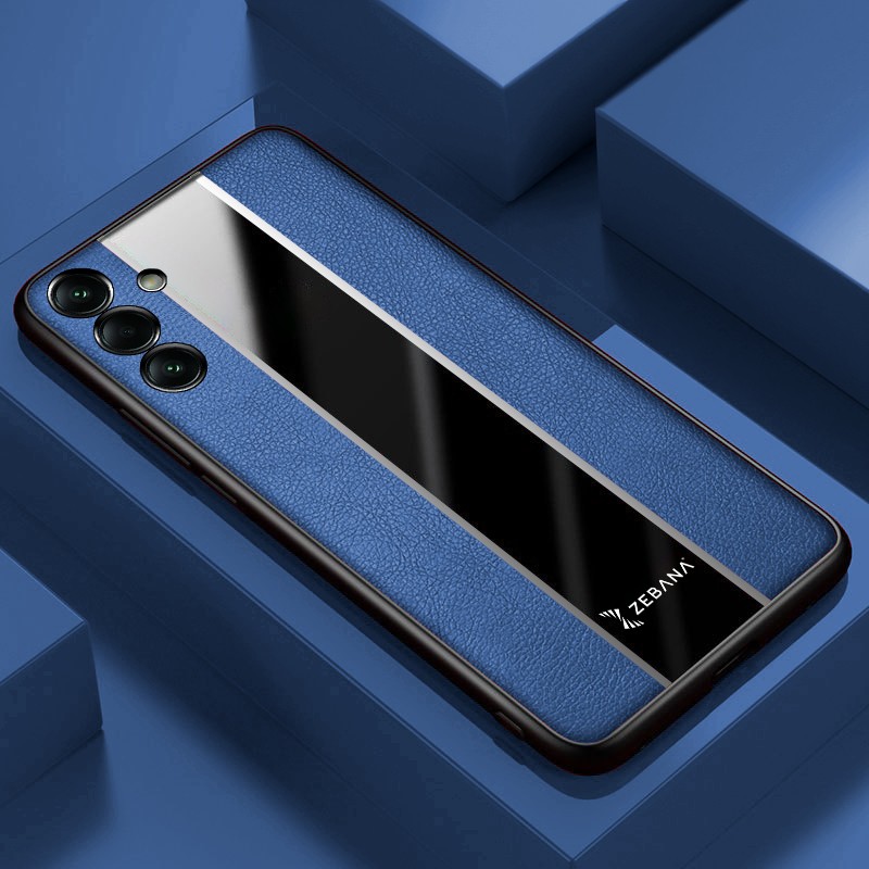 Zebana Samsung Galaxy A25 5g Uyumlu Kılıf Premium Deri Kılıf Mavi Cep Telefonu Kılıfı Fiyatı