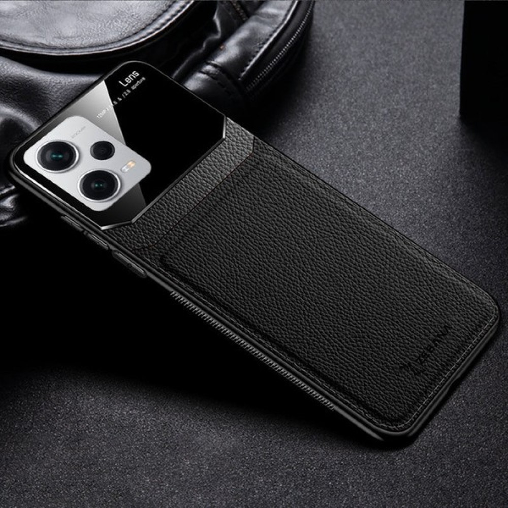 Zebana Xiaomi Redmi Note 12 Pro 5g Uyumlu Kılıf Zebana Lens Deri Kılıf Siyah - HB-P1713M2662C1 Cep Telefonu Kılıfı Fiyatı