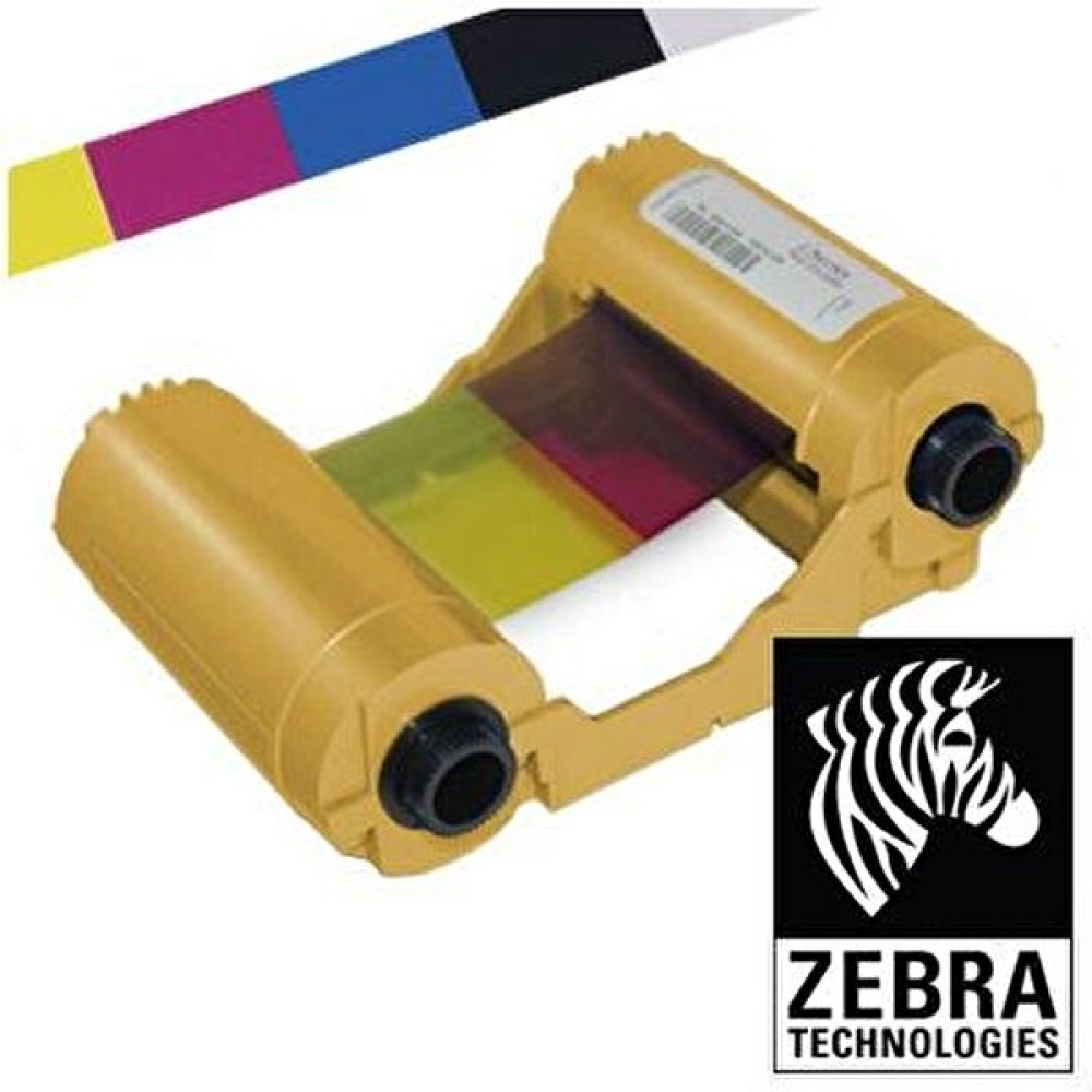 Zebra 800033 840 Renkli Ribbon Zxp3 Ymcko Tek Yüze 200 Baskı / Zebra Barkod Okuyucular Fiyatı