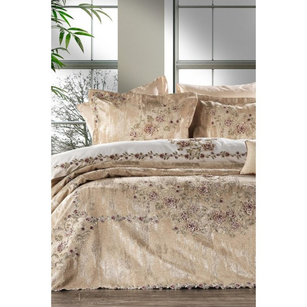 Zebra Casa Azur Capp/bordo Çift Kişilik Nevresim Pike Seti - 200 x 220 cm - Bordo Nevresim Takımı Fiyatı