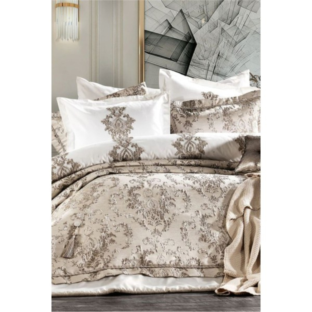 Zebra Casa Mehgan Krem Yatak Seti - 260 x 270 cm Yatak Örtüsü Fiyatı