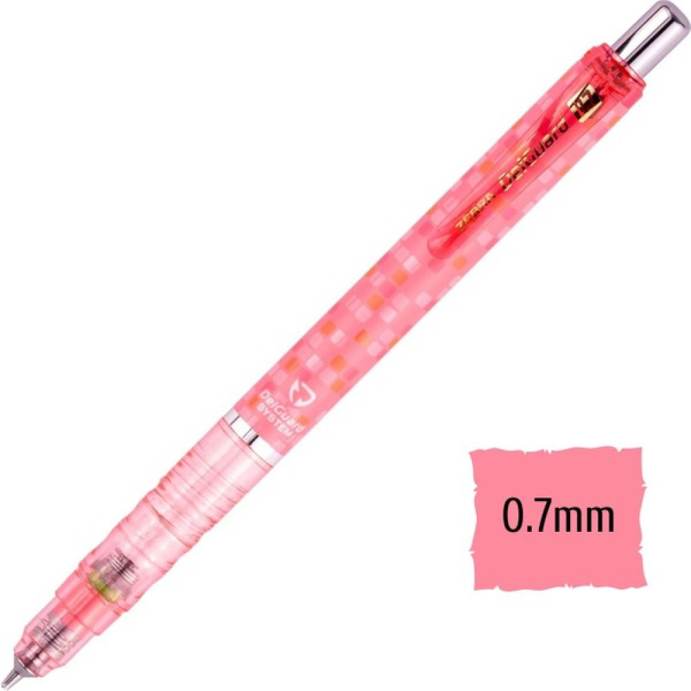 Zebra Delguard Versatil Kalem Square 0.7 mm Pembe Mekanik Kurşun (Versatil) Kalem Fiyatı