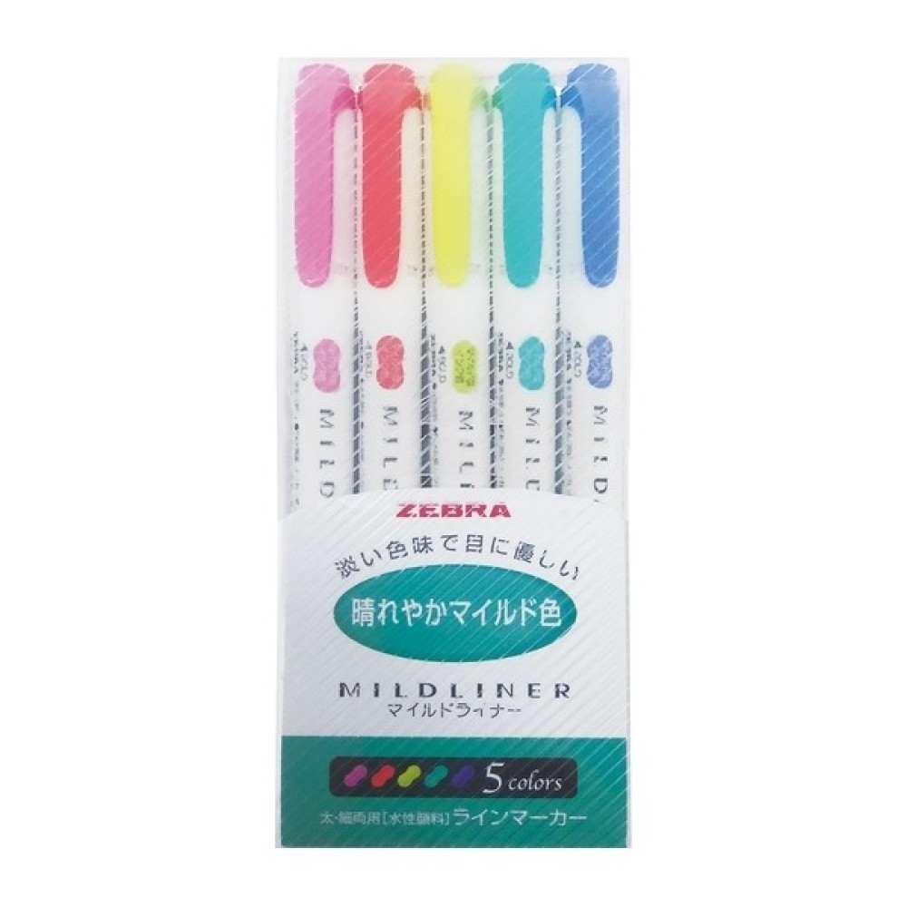Zebra Fosforlu Kalem Mildliner 5'li Fosforlu Kalem Fiyatı