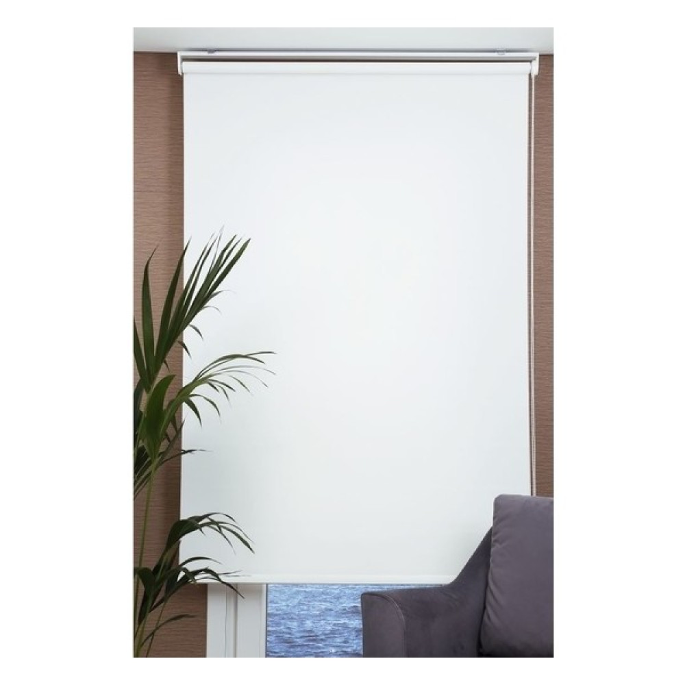 Zebraevim İthal Kalın Kumaşlı Beyaz Mat Stor Perde - 100 x 200 cm Stor Perde Fiyatı