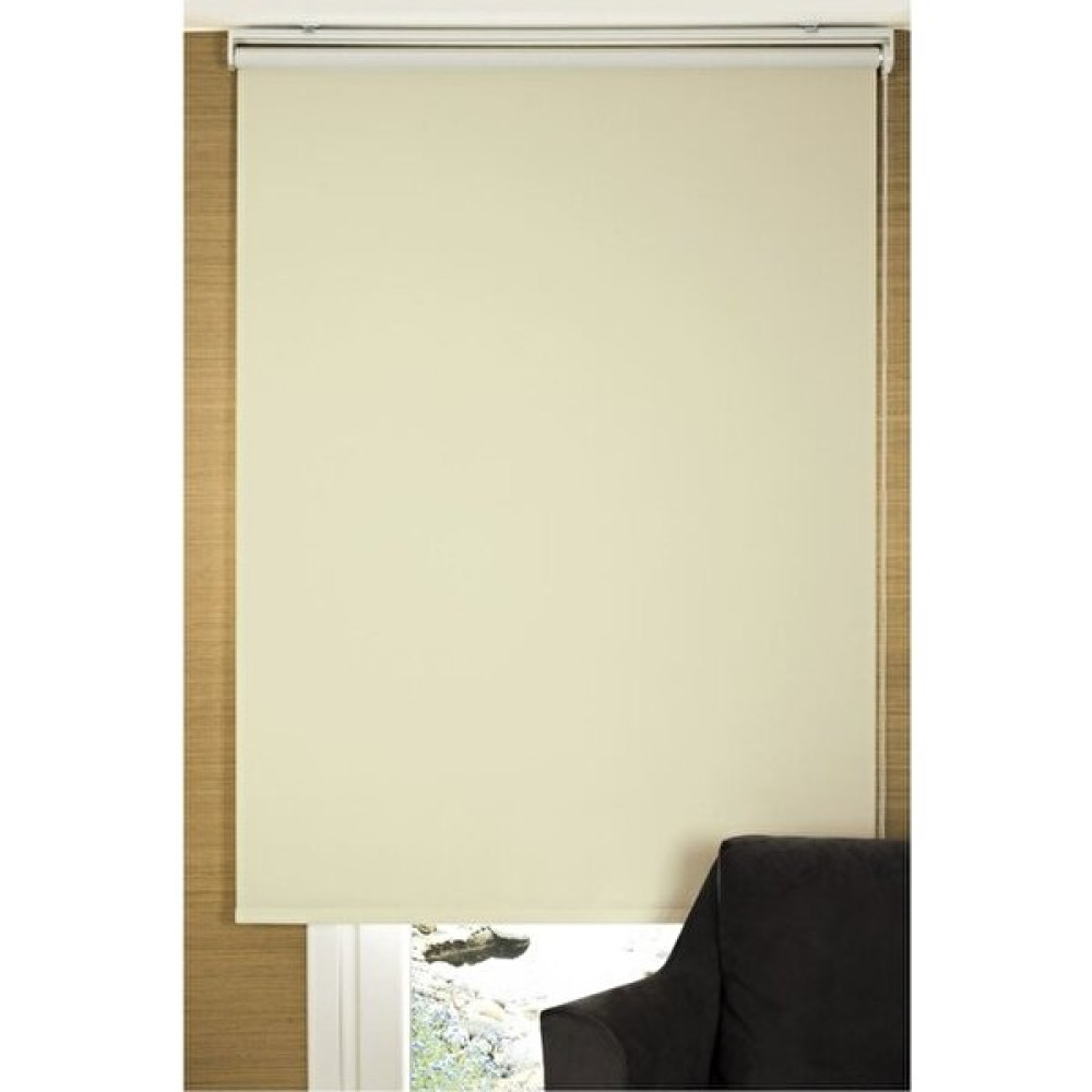 Zebraevim Kalın Kumaşlı Krem Mat Stor Perde Etek Dilimli - 140 x 200 cm Stor Perde Fiyatı