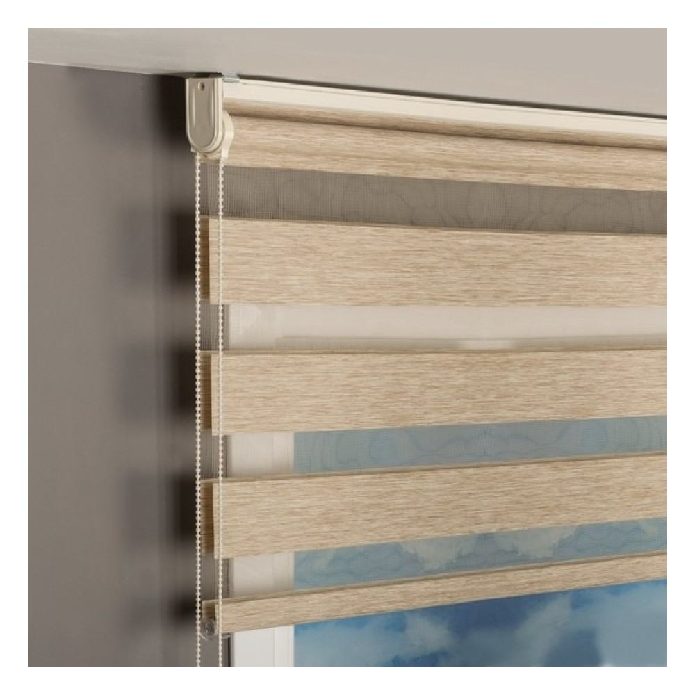 ZebraEvim Krem Bambu Zebra Perde - 90 x 200 cm Perde Fiyatı