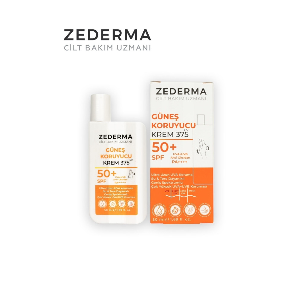 ZEDERMA Güneş Koruyucu Spf 50+ 50ml Krem & Ultra Uzun UVA Koruma & Su Ve Tere Dayanıklı Güneş Kremleri ve Losyonları Fiyatı