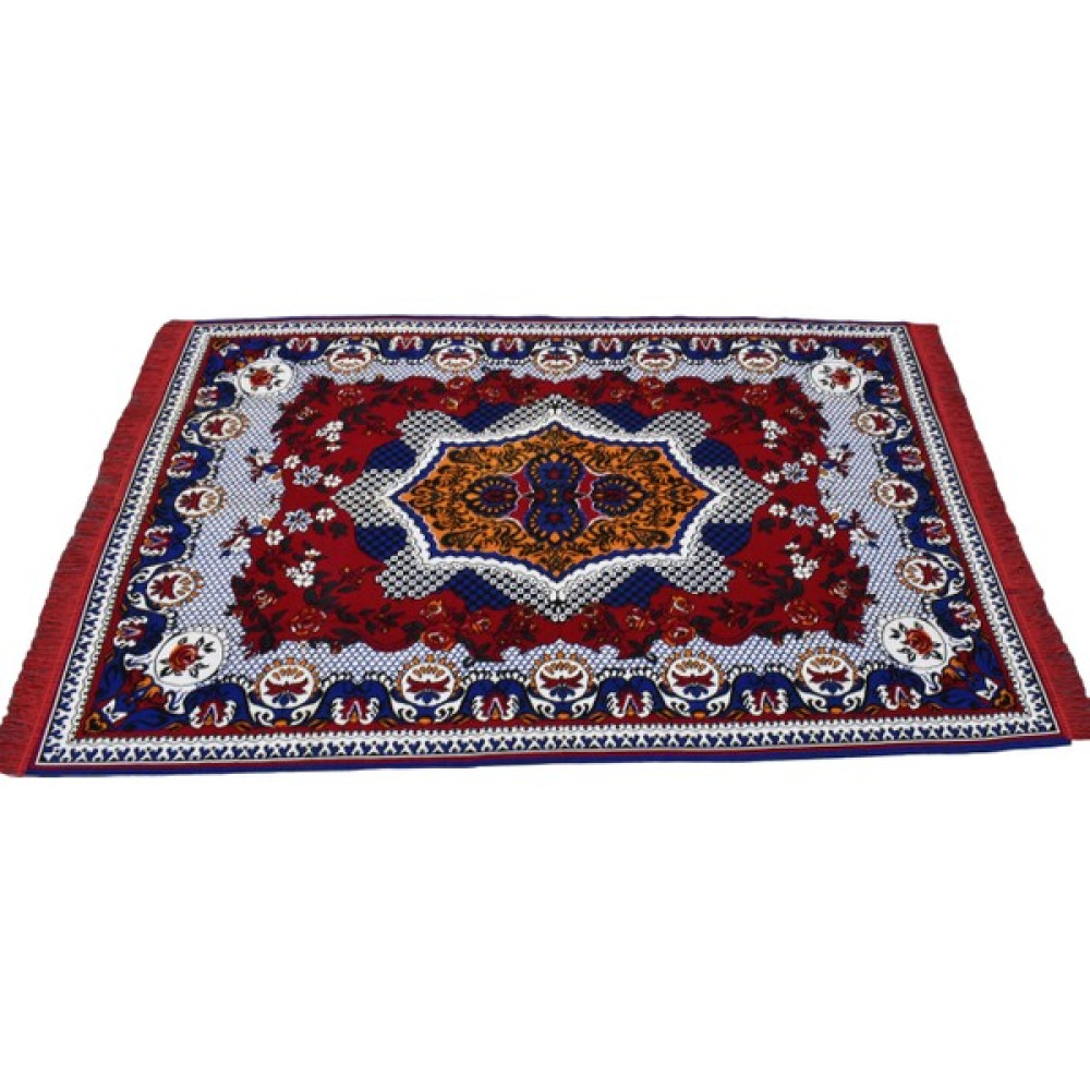 Zehra Abla Halı Yeni Nadir Çok Amaçlı Otantik Pamuk Üzeri Baskı Duvar Halısı - Renkli - 140 x 195 cm Salon Halısı Fiyatı