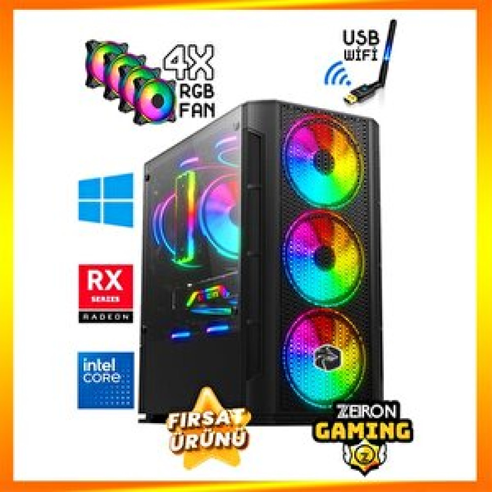 Zeiron Ironhide X55 I5-10400f 32gb Ram 512gb Ssd Rx580 8gb 256bit Oyuncu Masaüstü Bilgisayar RAM Bellekler Fiyatı