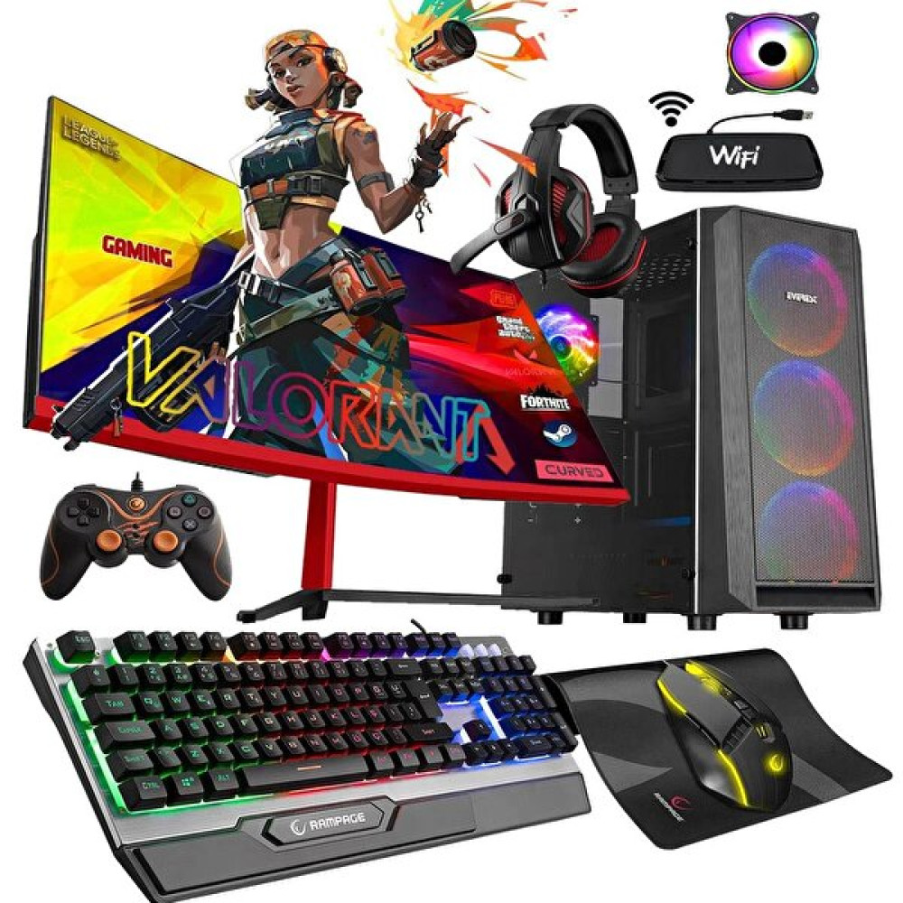 Zeiron Zgx25 AMD Ryzen 5 3600 23.8" 32 GB RAM 512 GB SSD 4 GB RX 550 FreeDOS Oyuncu Bilgisayarı Masaüstü Bilgisayar Fiyatı