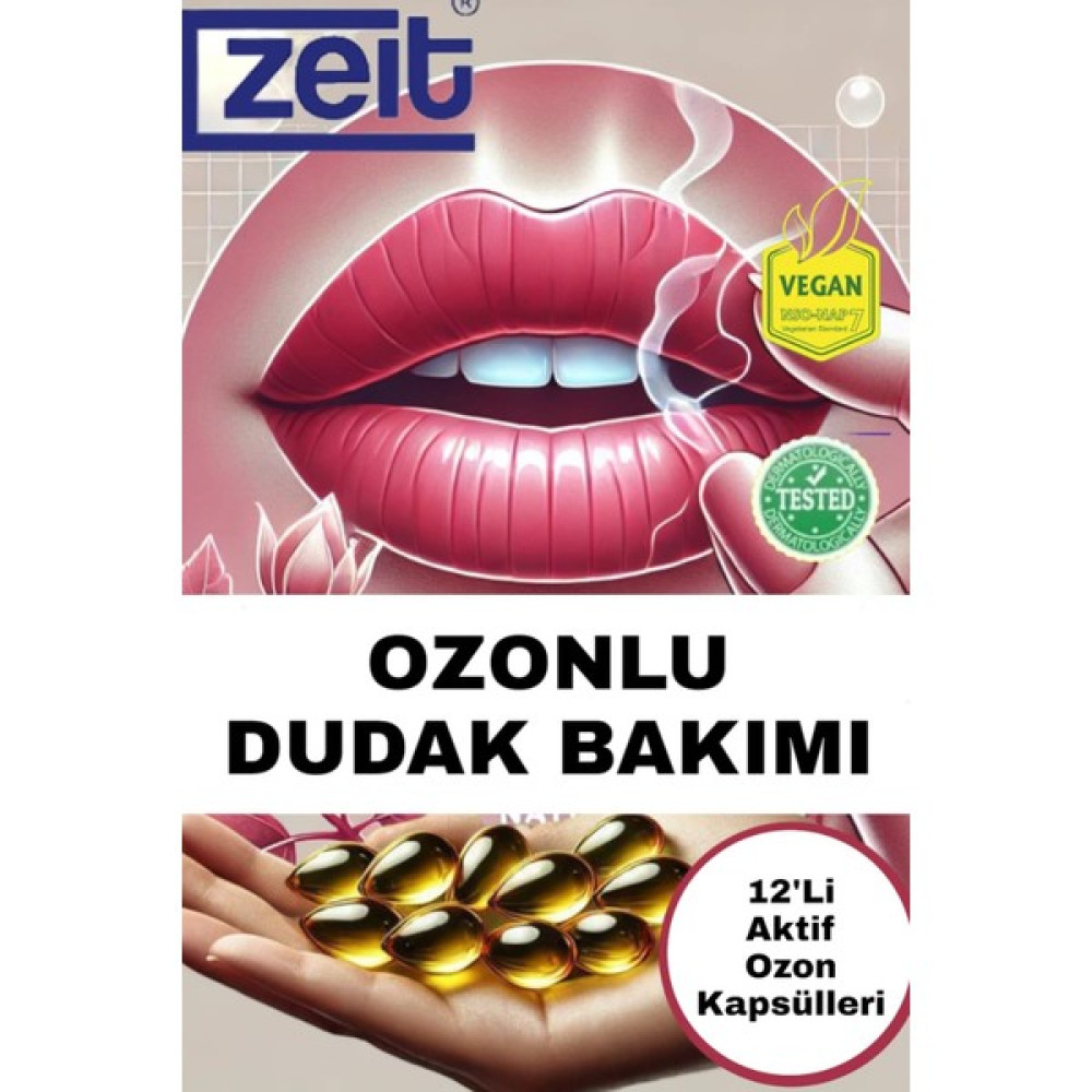 Zeitozon Ozonlu Dudak Bakım Kapsülleri | Uçuk ve Dudak Çatlağına Karşı Onarıcı Doğal Bakım 12'li Oto Boyaları Fiyatı