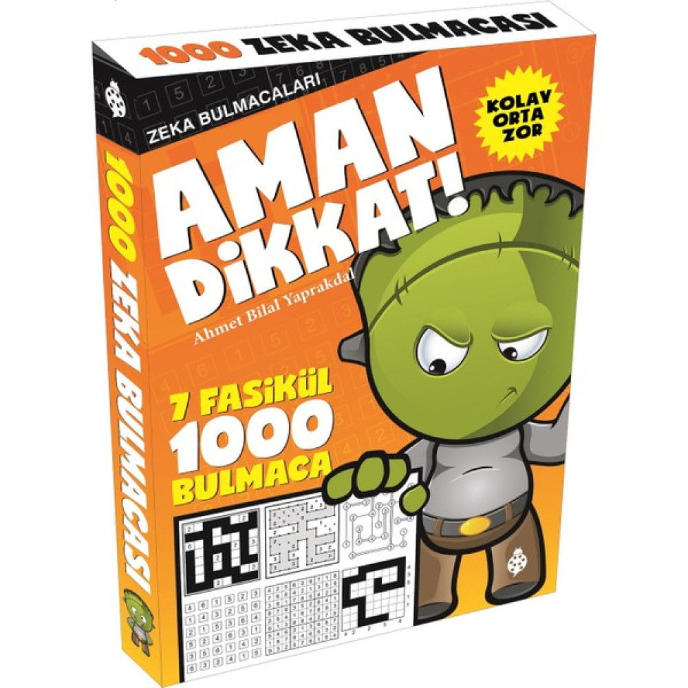 Zeka Bulmacaları: Aman Dikkat! (7 Fasikül) - Ahmet Bilal Yaprakdal Puzzle & Aksesuarları Fiyatı