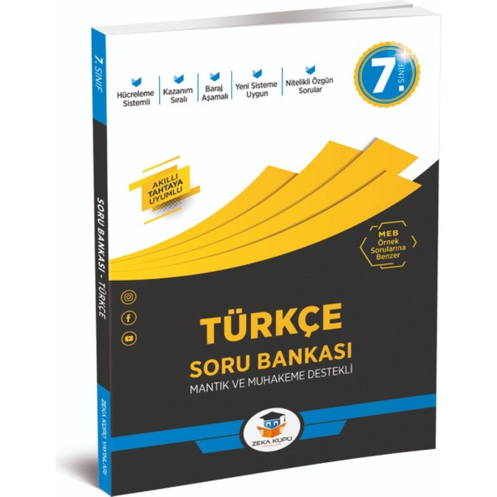 Zeka Küpü Yayınları 7. Sınıf Türkçe Soru Bankası Kaynak Kitapları Fiyatı