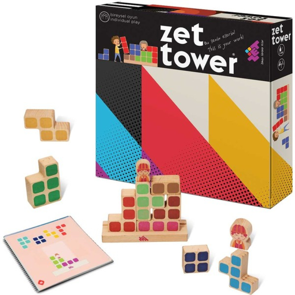 Zeka Ve Akıl Oyunları Zet Tower Çocuk Oyuncağı Fiyatı
