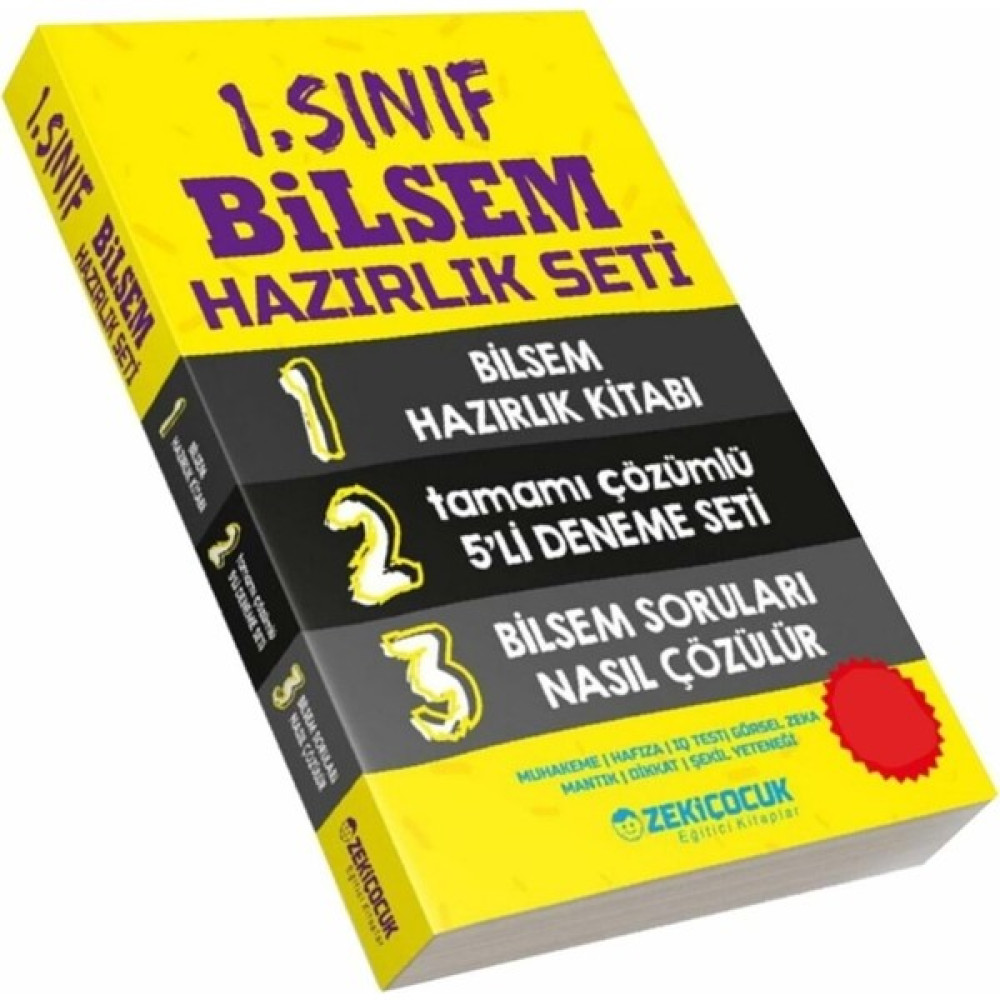 Zeki Çocuk 1. Sınıf Bilsem Hazırlık Seti Zihinsel Gelişim Kitapları Fiyatı