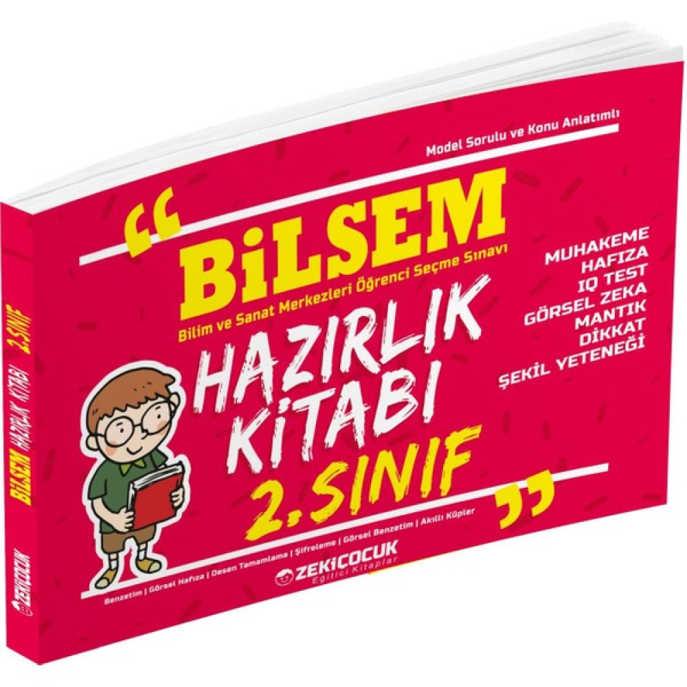 Zeki Çocuk 2. Sınıf Bilsem Hazırlık Kitabı Tüm Dersler Fiyatı