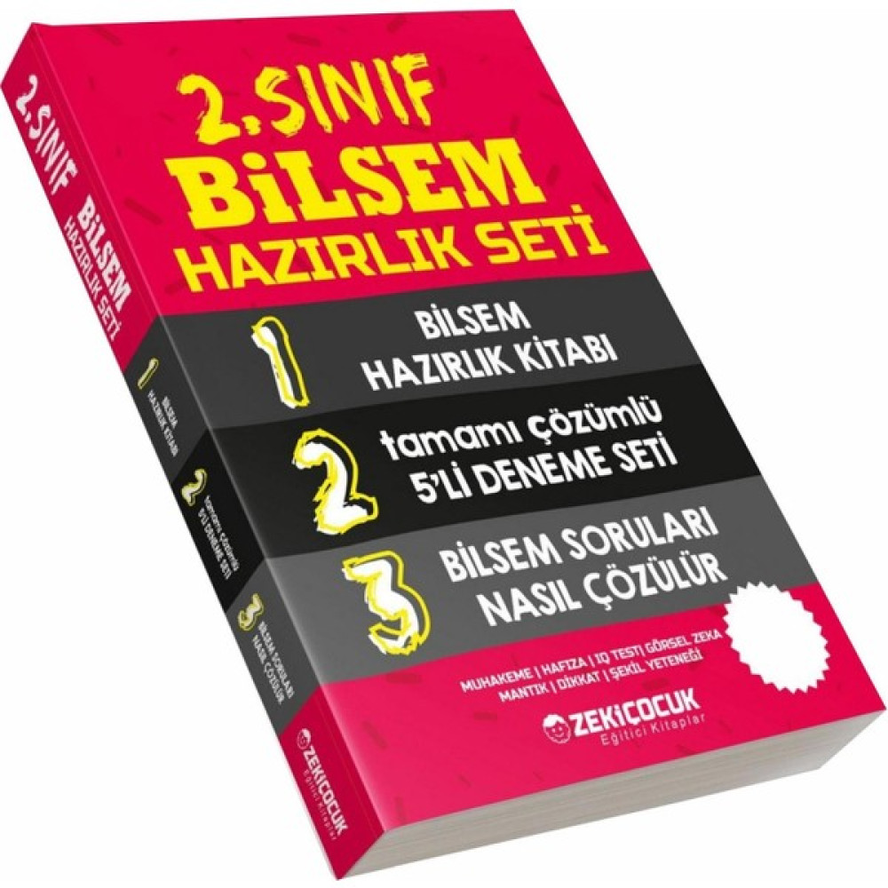 Zeki Çocuk 2. Sınıf Bilsem Hazırlık Seti Tüm Dersler Fiyatı