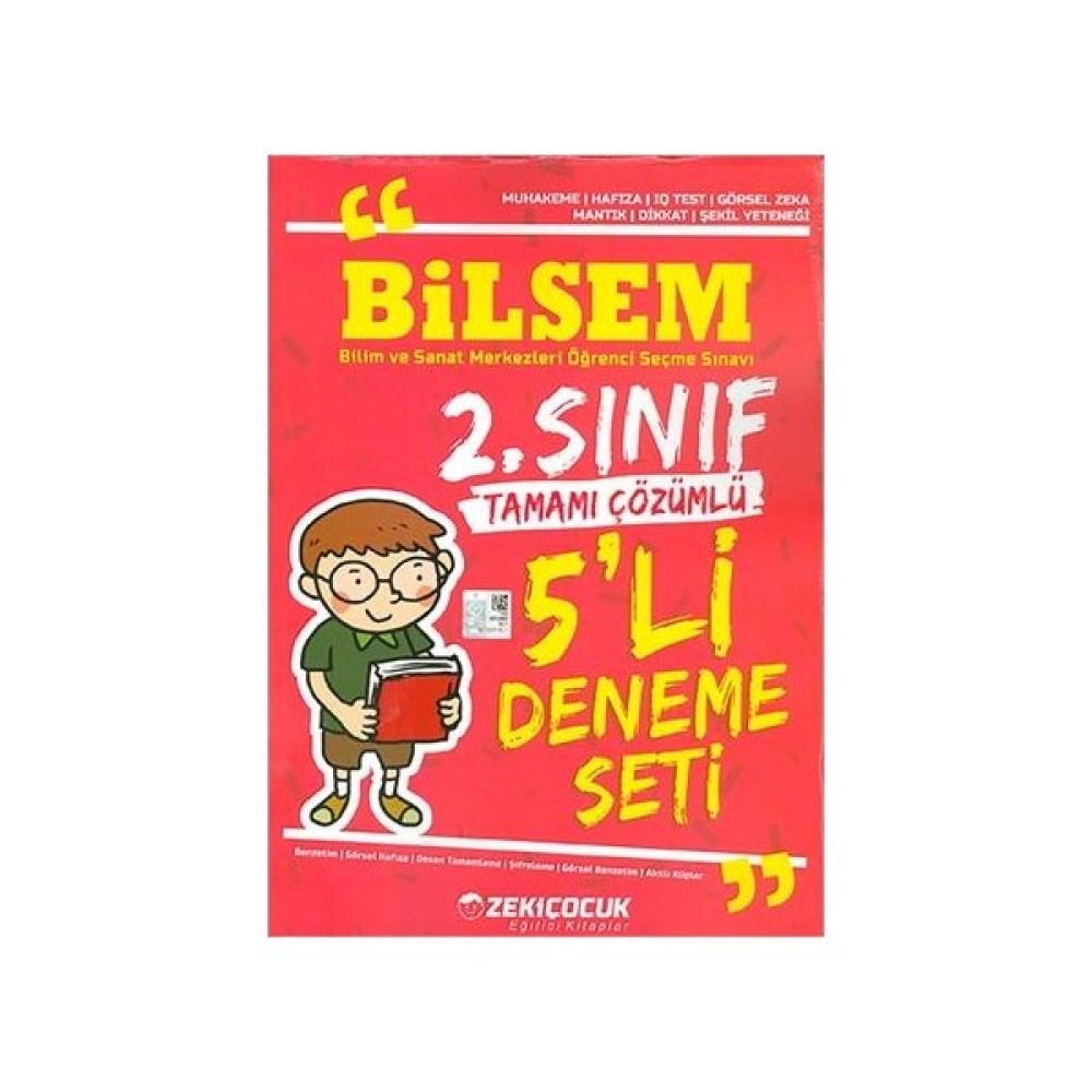 Zeki Çocuk 2.Sınıf Bilsem 5’Li Deneme Seti Tüm Dersler Fiyatı