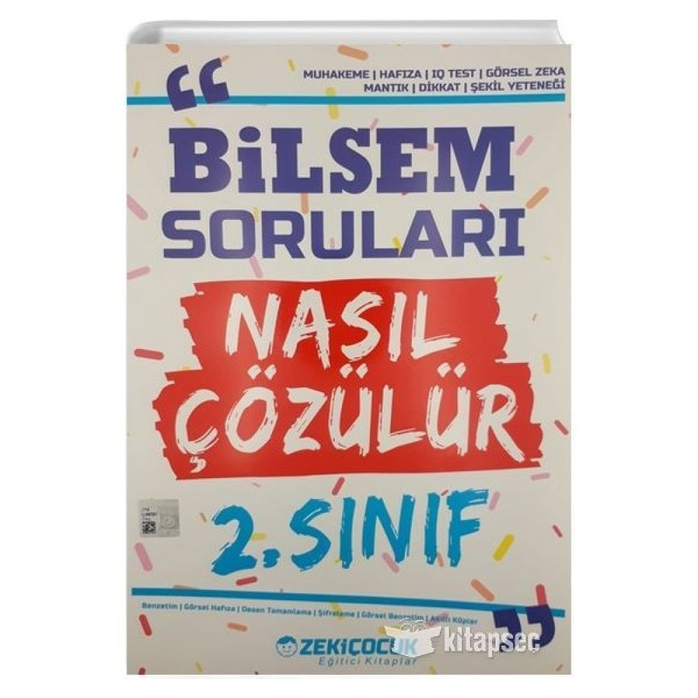 Zeki Çocuk Eğitici Kitaplar 2 Sınıf Bilsem Soruları Nasıl Çözülür Tüm Dersler Fiyatı