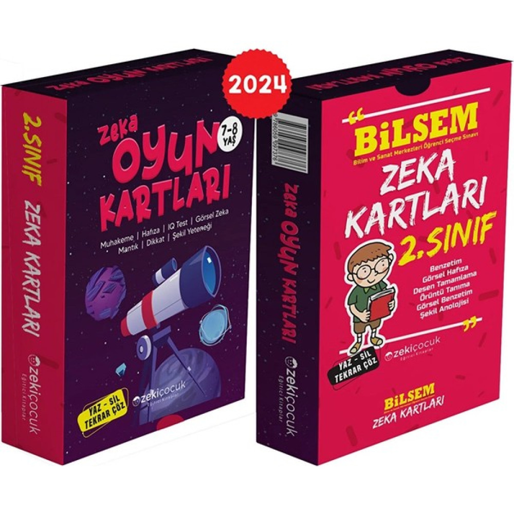 Zeki Çocuk Yayınları 2. Sınıf Kartları 7-8 Yaş Zeka Oyun Kartları Bebek Oyuncakları Fiyatı