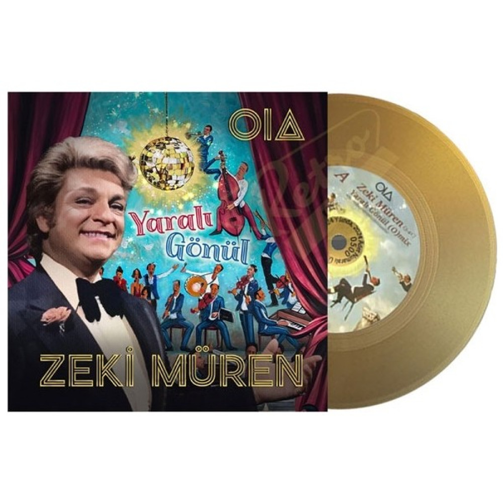 Zeki Müren-Yaralı Gönül-Limitli ve Kuklalı Gold 45'lik Pikap & Aksesuarları Fiyatı