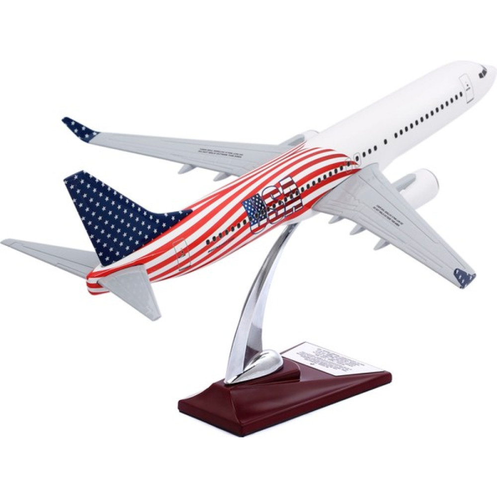 Zekupp 1:100 Boeing 737-800 Abd Tasarımlı Uçak Maketi, 1/100 Ölçek Model Uçak, Havacılık Meraklıları Için Hediye, Koleksiyoner Hediyesi Oto Boyaları Fiyatı