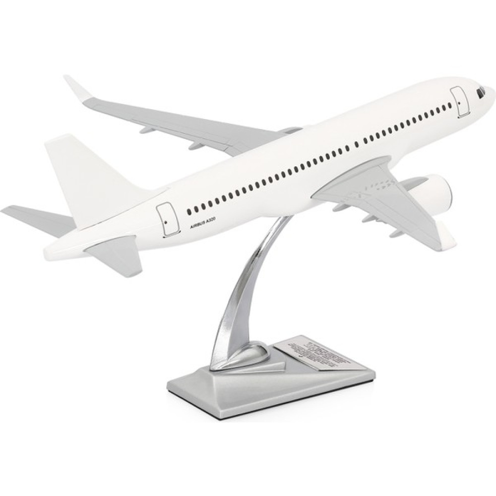 Zekupp Airbus A320 Model Uçak, 1/100 Beyaz Elit Maket Uçak Maket Fiyatı
