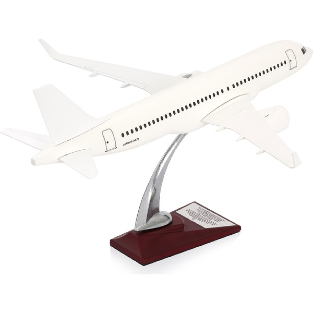 Zekupp Airbus A320 Model Uçak, 1/100 Beyaz Maket Uçak Maket Fiyatı