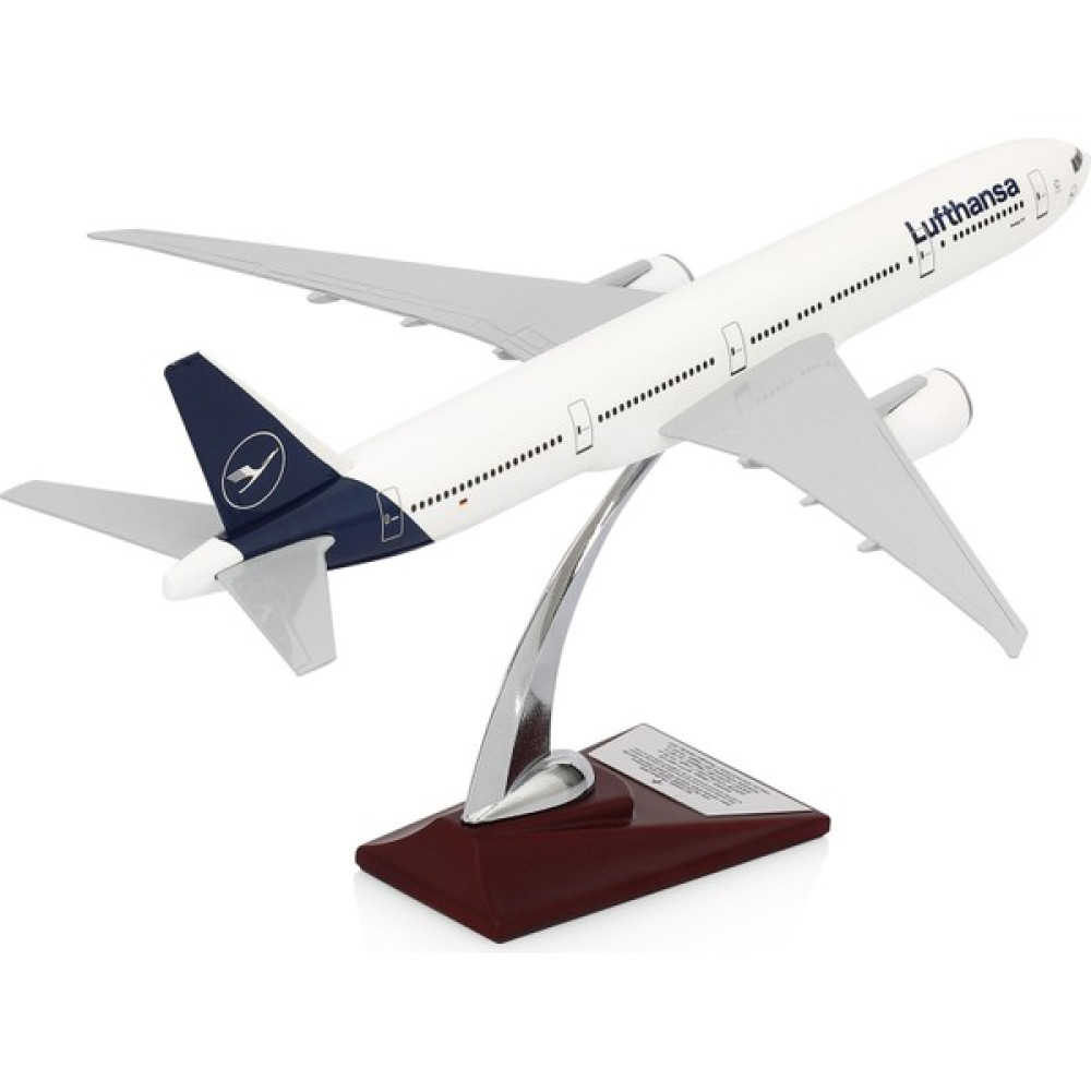 Zekupp Lufthansa Boeing 777-300 1/200 Maket Uçak - Beyaz Maket Fiyatı