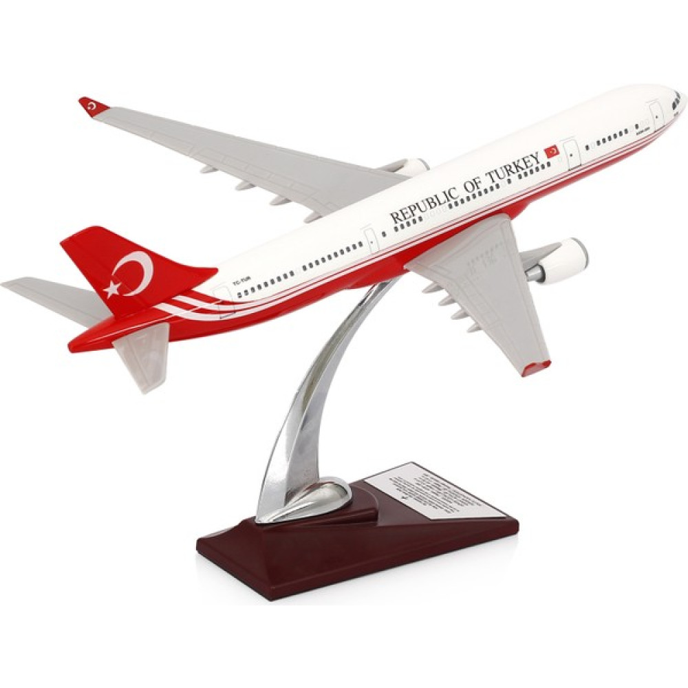 Zekupp T.c Cumhurbaşkanlığı Airbus A330-300, 1/200 Uçak Maketi - Beyaz Maket Fiyatı
