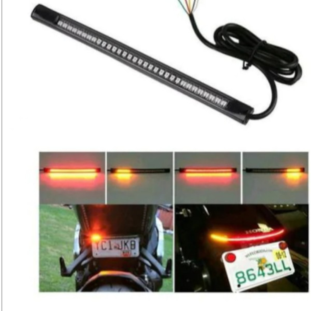 Zembil Motorsiklet Için Sinyal Park Fren Esnek Flexible Şerit LED Lamba Oto Boyaları Fiyatı