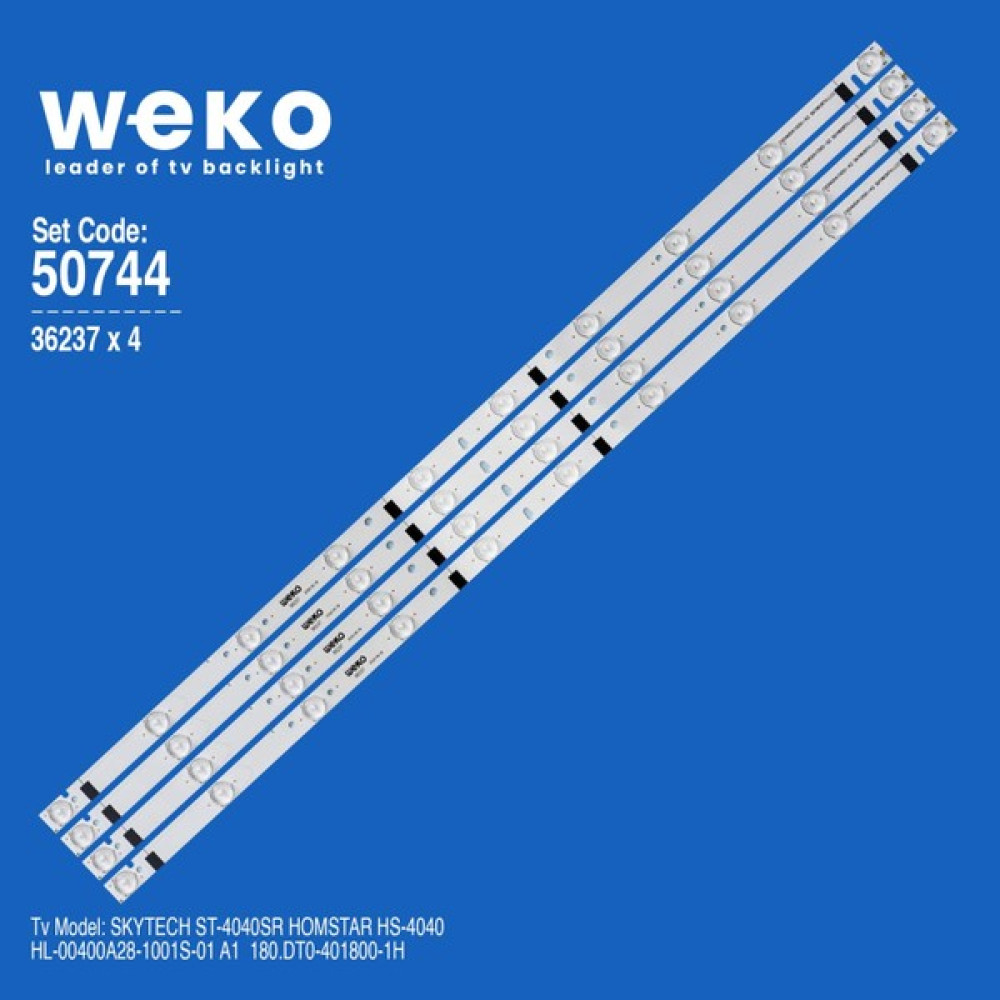 Zemheri WKSET-5744 36237X4 HL-00400A28-1001S-01 A1 180.DT0-401800-1H 4 Adet LED Bar Oto Boyaları Fiyatı
