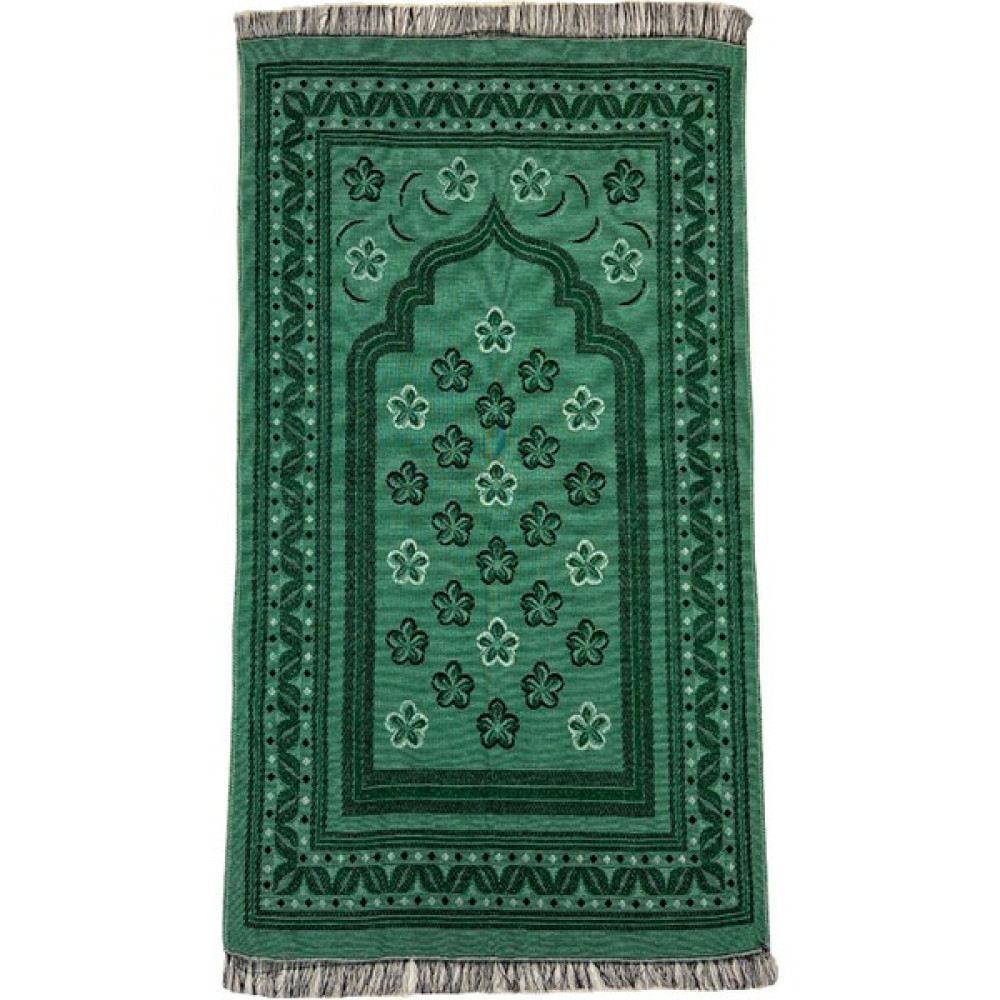 Zemzemm Ekonomik Pamuk Seccade Yeşil - 70 x 110 cm Seccade Fiyatı