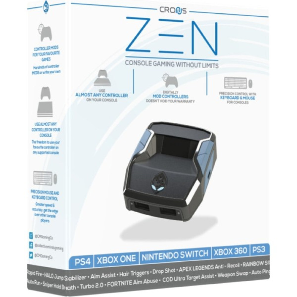 Zen Cronus Zen Ps4-Ps5- Xbox Yeni Nesil Macro Klavye Mouse Bağlayıcı PlayStation 5 PS5 Oyunları Fiyatı