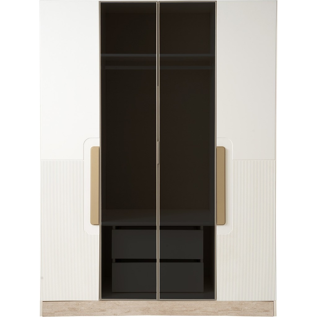 Zen Mdf 4 Kapılı Dolap - Aytaşı Rengi Diğer Fiyatı