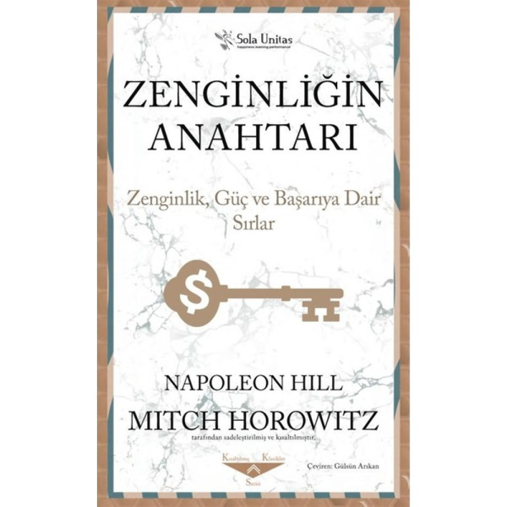 Zenginliğin Anahtarı - Napoleon Hill Kişisel Gelişim ve Psikoloji Fiyatı