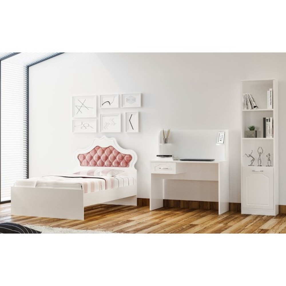 Zenio Assos Genç Odası Takımı Set 10 - (Karyola Çalışma Masası Kitaplık ) Genç Odası Takımı / Seti Fiyatı