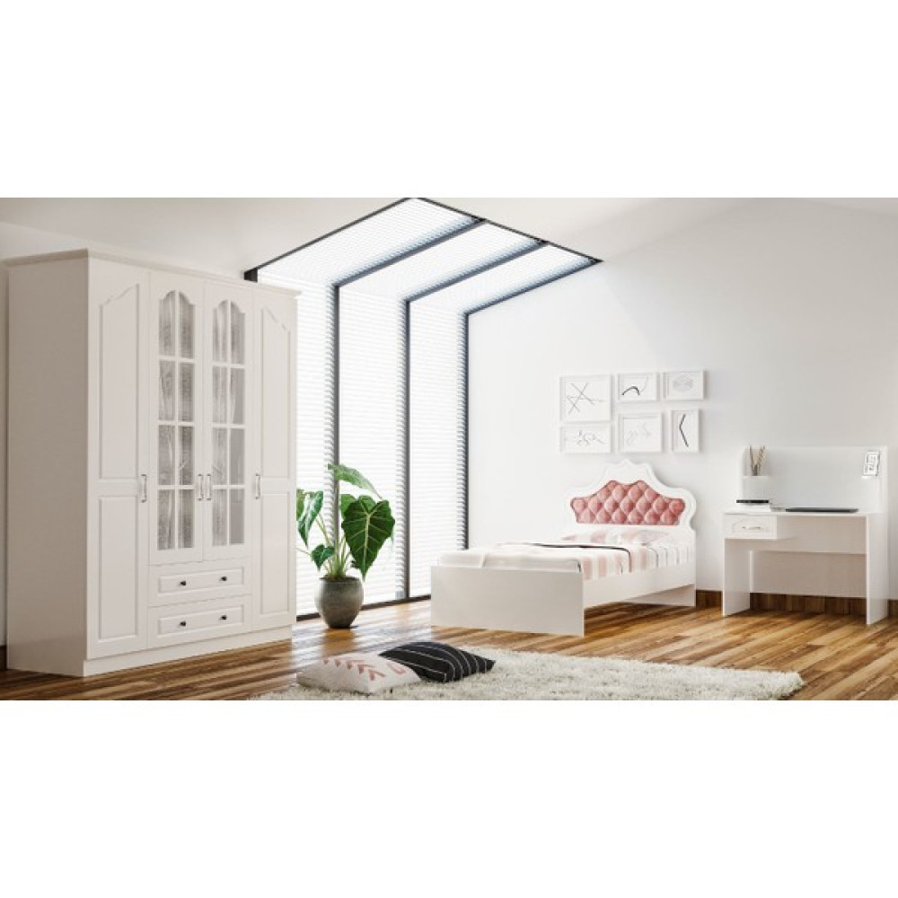 Zenio Assos Genç Odası Takımı Set 9 - (Gardırop Karyola Çalışma Masası ) Genç Odası Takımı / Seti Fiyatı