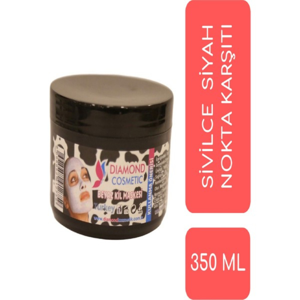Zenix Diamond Kozmetik Beyaz Kil Maskesi & Peeling Cilt Bakım Güzellik Express Etki 350 ml Maskeler Fiyatı