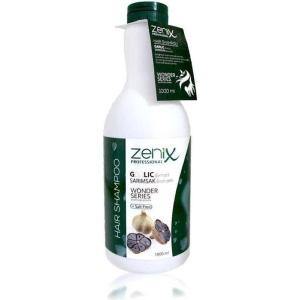 Zenix Kokusuz Siyah Sarımsak Saç Şampuanı 1000ML Şampuan ve Saç Kremi Fiyatı