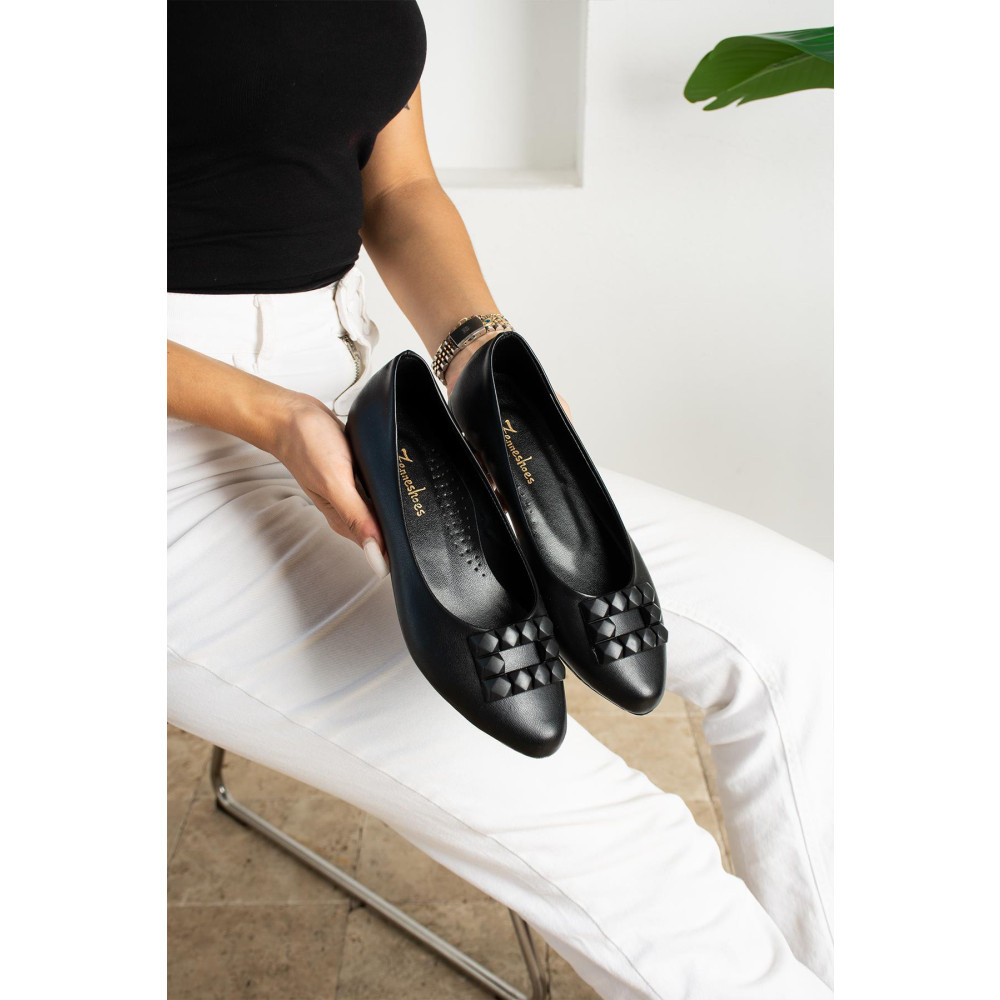 ZENNESHOES Nina kadın Tokalı Babet 38 Beden Babetler Fiyatı
