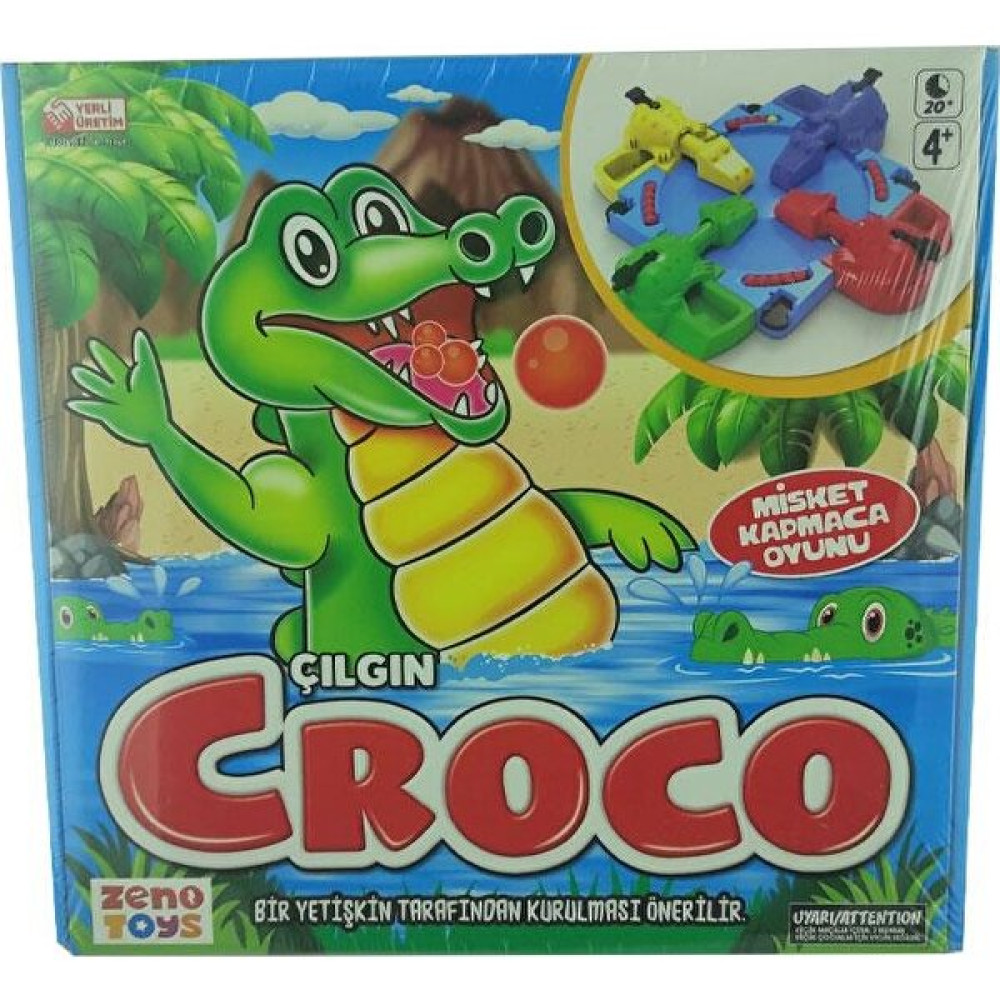 Zeno Toys Çılgın Croco Misket Kapmaca Oyunu Oyun & Hobi Fiyatı