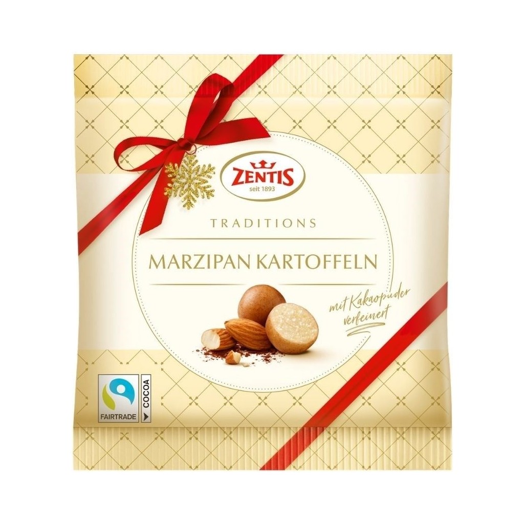 Zentis Tradıtıons Marzıpan Kartoffeln Topları (Bademli) 100 gr *1'li Diğer Fiyatı