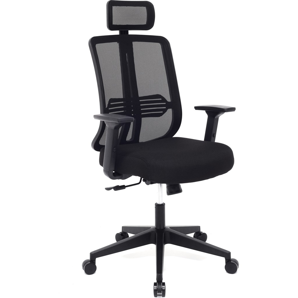 Zeon Büro Ofis Sistemleri // Comfort Black Yönetici Koltuğu Ofis Çalışma Koltuğu - Siyah - Siyah Ofis Koltukları Fiyatı