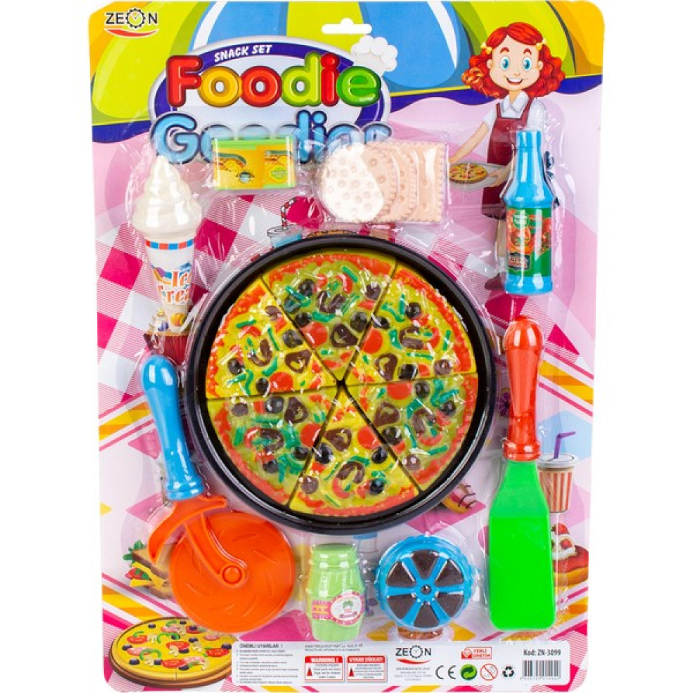 Zeon Pizza Set Kartelalı Oyuncak Fiyatı