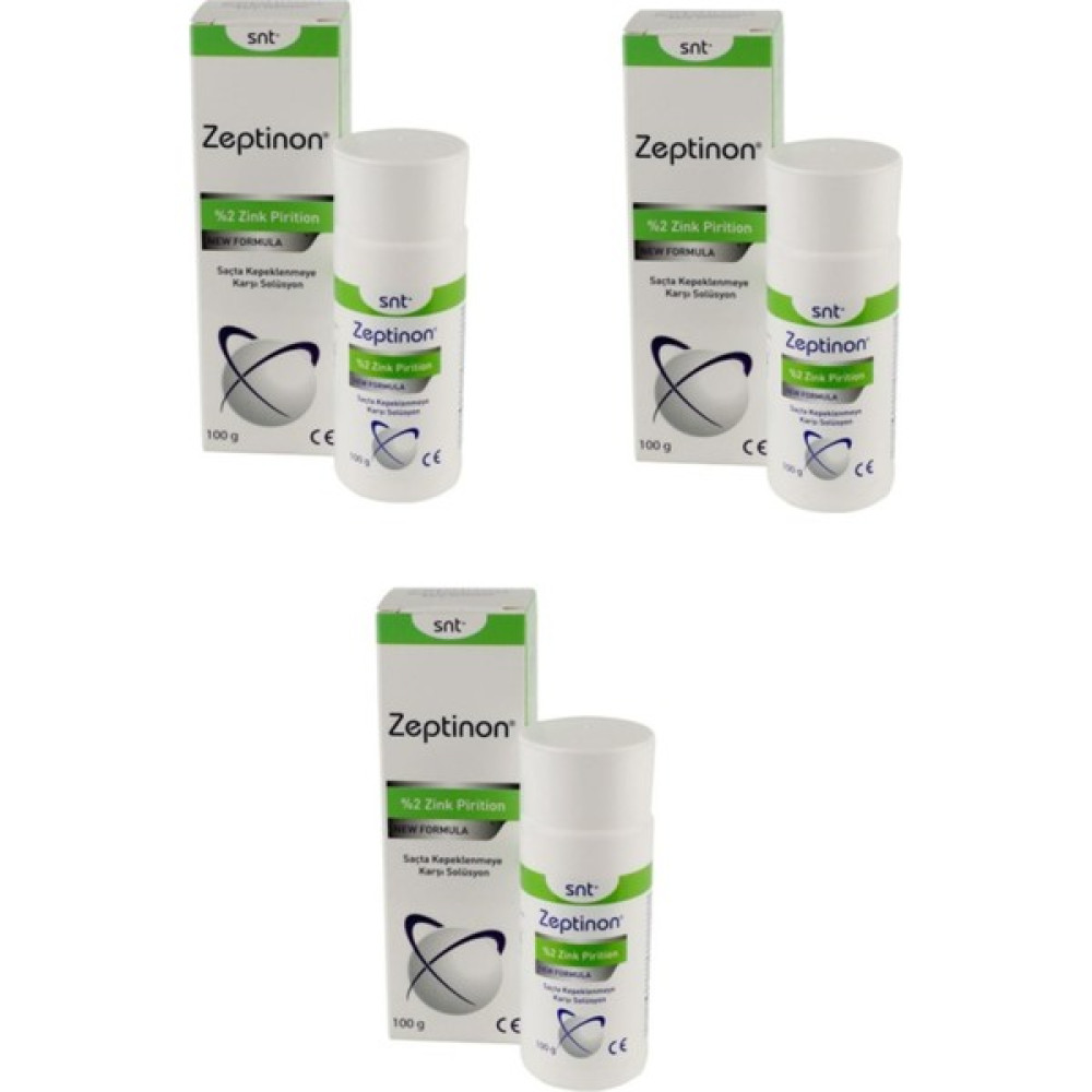 Zeptinon Saçta Kepeklenmeye Karşı Solisyon 100 ml 3 Lü Paket Şampuan ve Saç Kremi Fiyatı