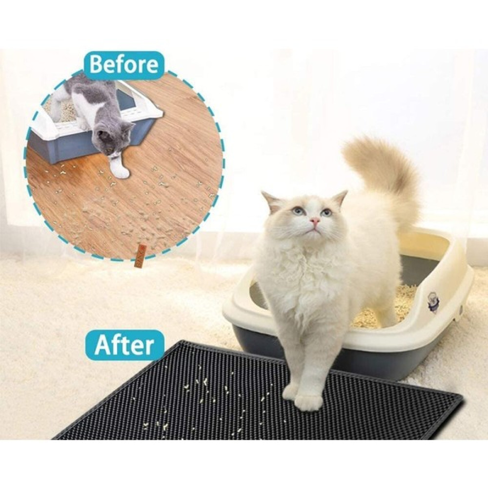 Zerabey Elekli Kedi Tuvalet Önü Paspası Kedi Kumu Paspası Farklı Renklerde - 10 x 15 cm - Siyah Evcil Hayvan Ürünleri Fiyatı