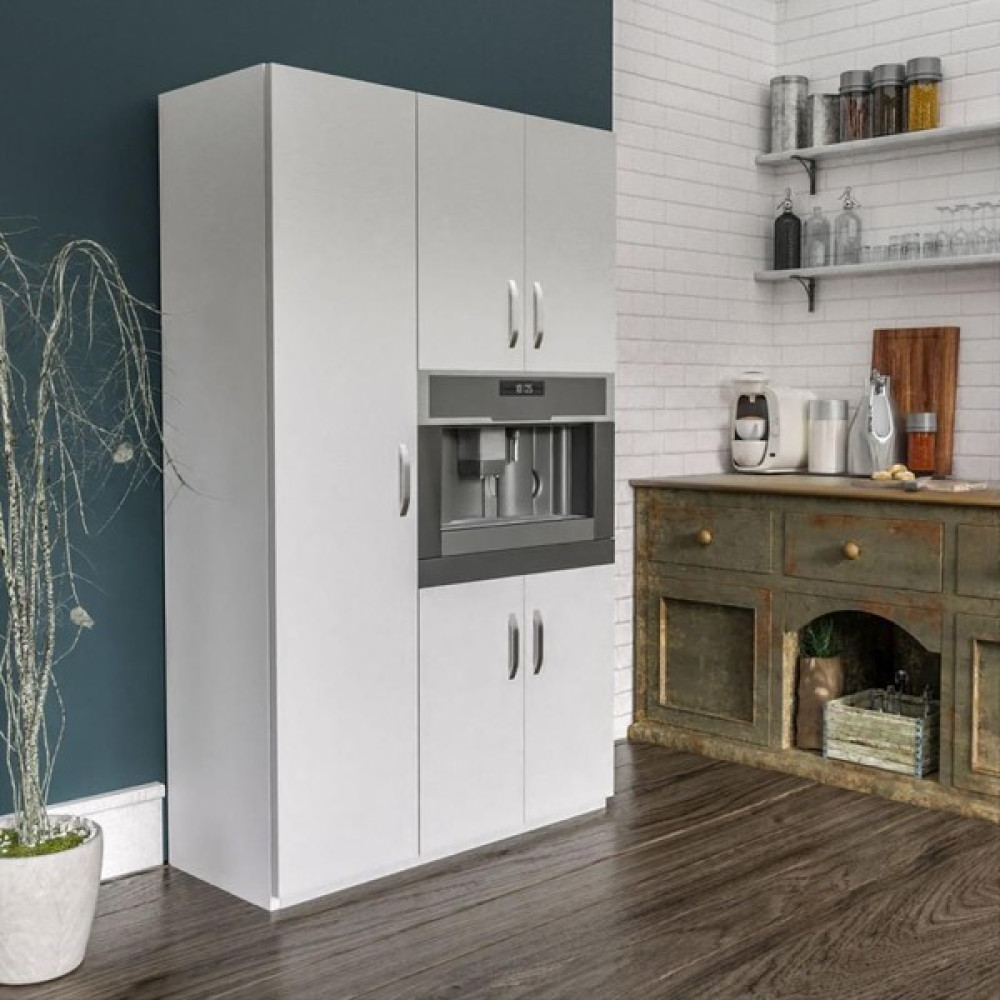 Zerka Concept Ayaz 5 Kapılı Çok Amaçlı Mikrodalga Mini Fırın Dolap - Suntalam Gardrop & Dolap Fiyatı