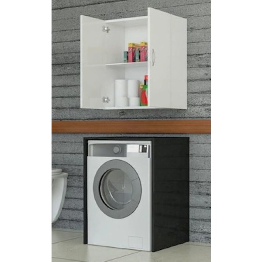 Zerka Concept Banyo Üst Dolabı, Çamaşır Makinası Üstü %100 Mdf Banyo Dolabı / Mobilyası Fiyatı
