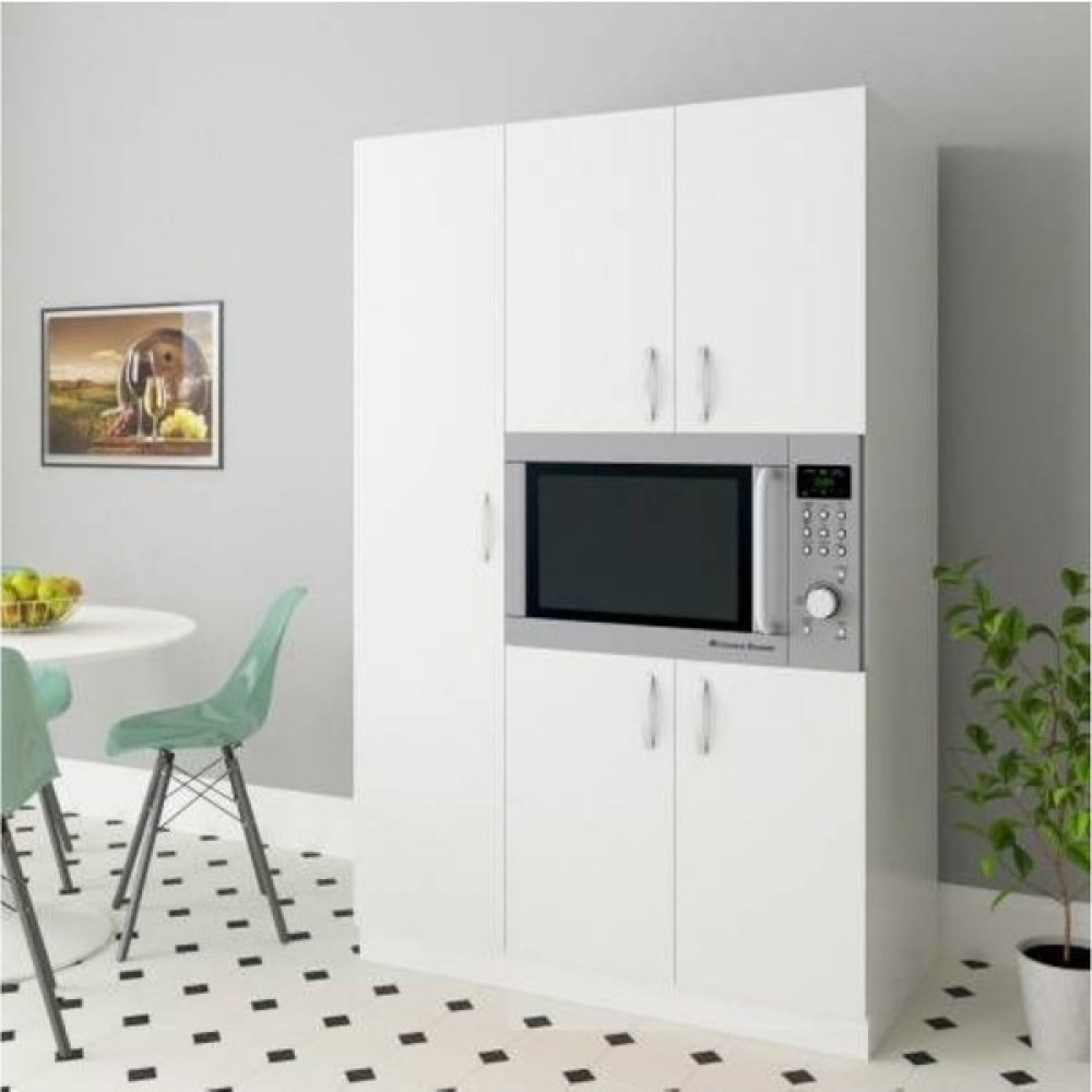 Zerka Concept Nisan 5 Kapılı Çok Amaçlı Mikrodalga Mini Fırın Dolap - Beyaz Gardrop & Dolap Fiyatı